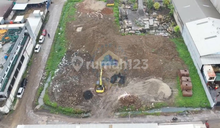 Industrial Plot for Sale with SHM in Cipondoh Tangerang - Suitable for Factory & Warehouse