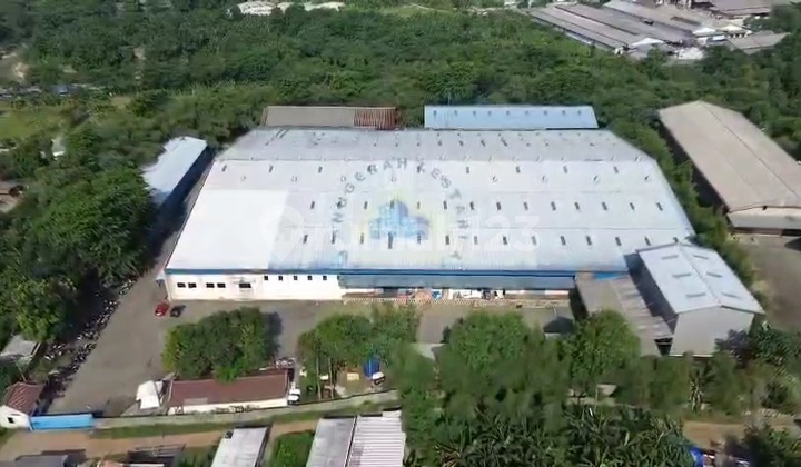Dijual Pabrik Strategis Ex Springbed di Gunung Putri - Bogor, Akses Bebas Banjir