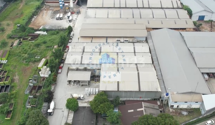 Strategic Factory for Sale in Legok - Tangerang, Close Access to Toll Road!