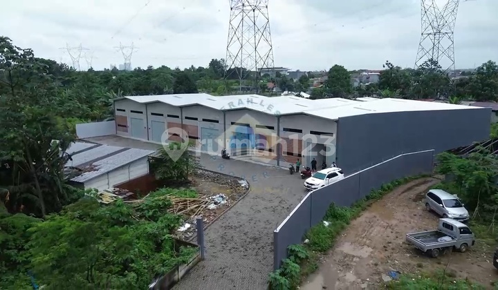 New Warehouse for Rent in Pagedangan, Tangerang - Banten. Strategic Access!