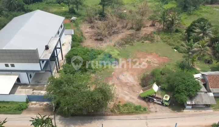 For Sale Quick! Industrial Zone Land in Jambe - Tigaraksa, 40 Feet Container Access!