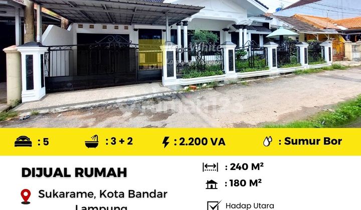For Sale Griya Sukarame House 2