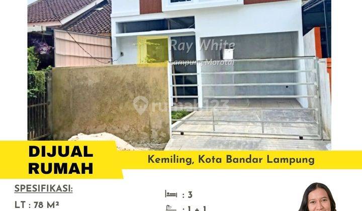 Dijual , Rumah BaruPerumahan Kemiling 1