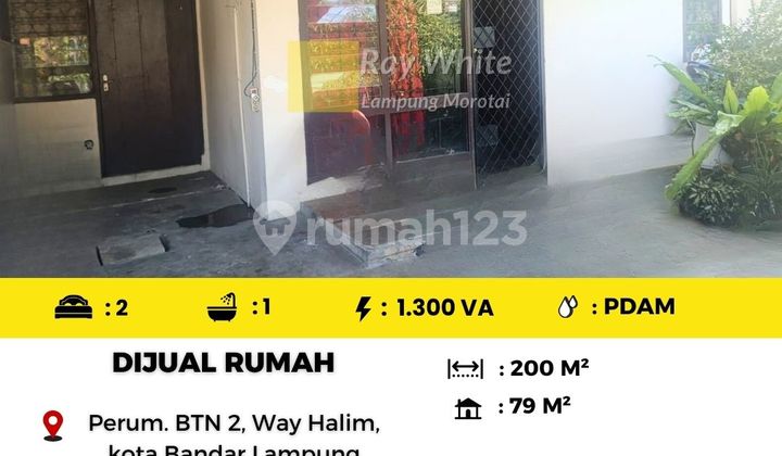 Rumah Murah Way Halim
