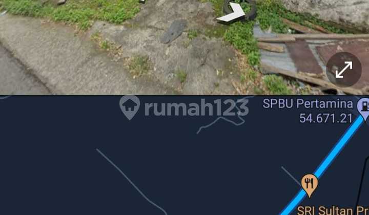 Dijual Tanah + Bangunan lokasi di Raya Prigen, nol jalan