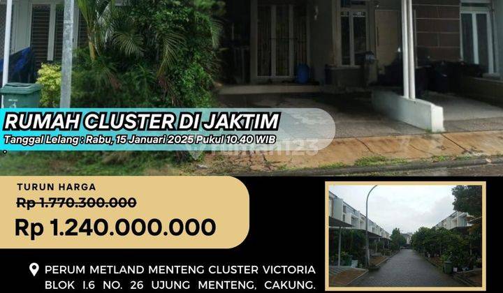 Lelang Rumah di Ujung Menteng, Cakung Jakarta Timur 2