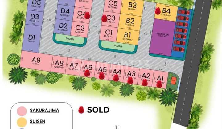 Dijual Rumah Villa Kaizen Resort Lembang Bandung 2