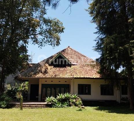 Jual Rumah Klasik Tanah Luas Gaya Belanda Area Maribaya Lembang