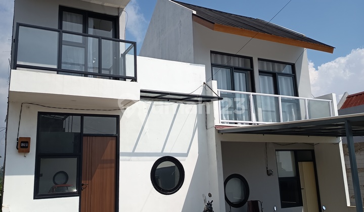 Selling a Cool, Green Hill Terrace House in Cihanjuang, Near Lembang, Bandung