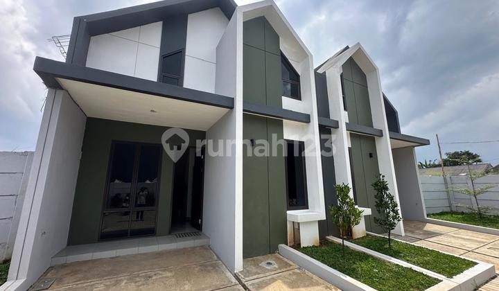 Rumah Cluster 1 Lantai Dekat Akses Tol Siap Huni