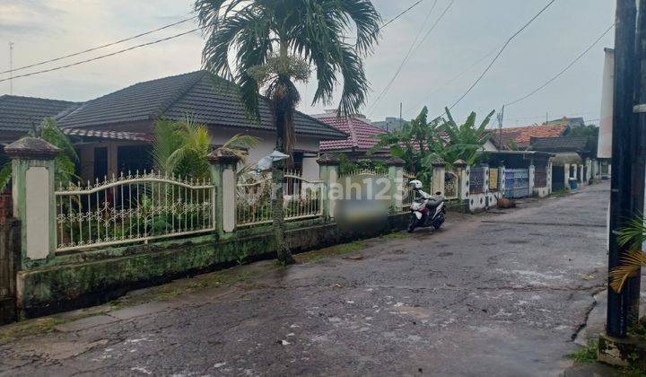 Dijual Tanah Bonus Rumah Di Jl Angkatan 66, Kemuning, Palembang, Dekat Ptc Mall, Akses Jalan Lebar 2