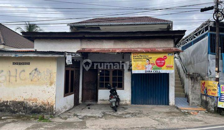 Dijual Rumah Bisa Cocok Dibangun Ruko townhouse di Kota Palembang, Jl Dwikora, Demang Lebar Daun, Ilir Barat 1, Palembang 1