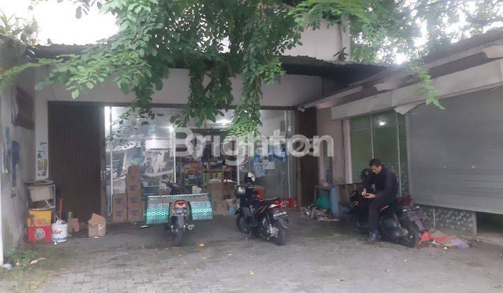 TANAH + BANGUNAN SIAP UTk USAHA JL. LEBAR DAN RAMAI 2