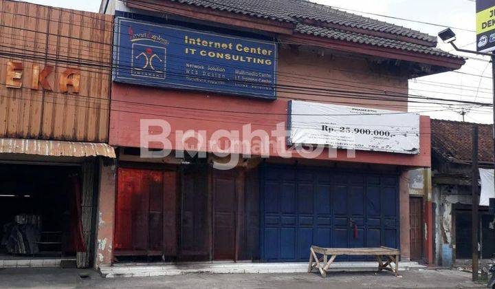 DIJUAL RUANG USAHA TEMPAT SANGAT STRATEGIS PINGGIR JLN RAYA 1