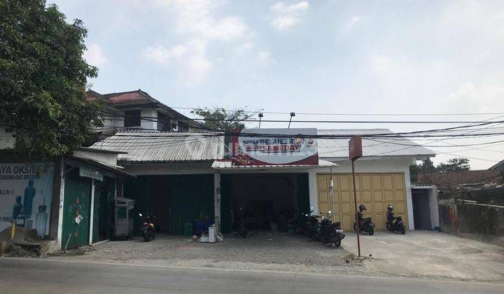 Dijual Ruang Usaha Toko Pinggir Jalan Raya Dekat Perumahan Rancamaya Bogor Selatan 1