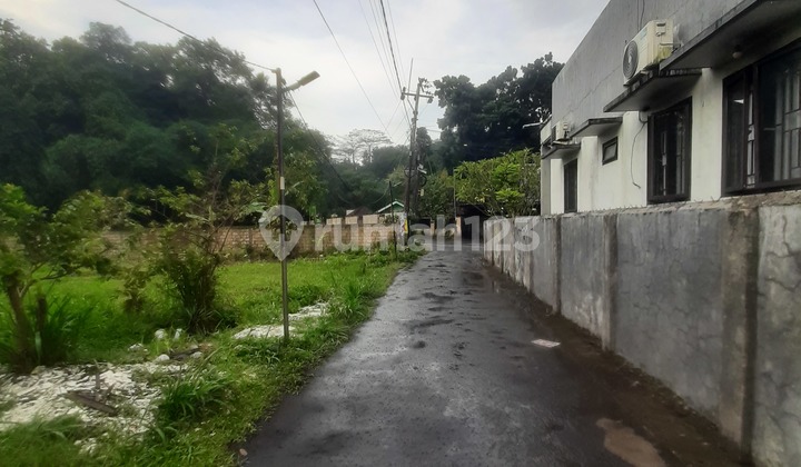 Dijual Tanah Pinggir Jalan Bentuk Kotak Lokasi Situgede Bogor 