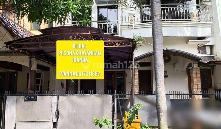 Rumah 2 Lantai Samping Tol di Pesona Khayangan Juanda Depok 1