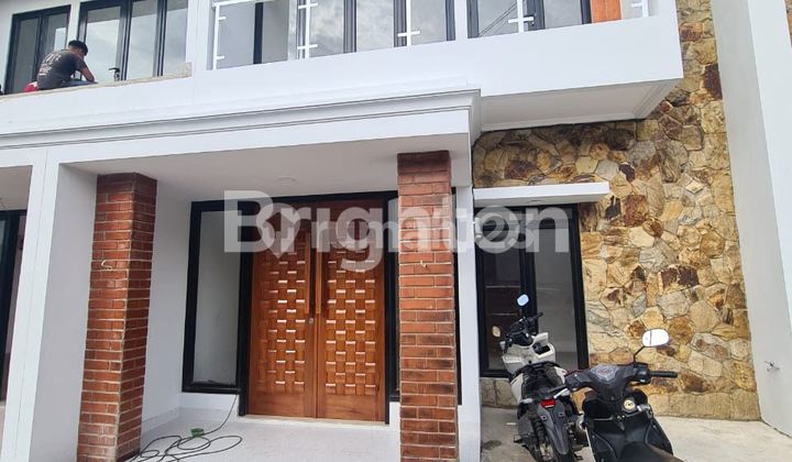 RUMAH VILLA UBUD DEPOK 2 LANTAI BARU SIAP HUNI