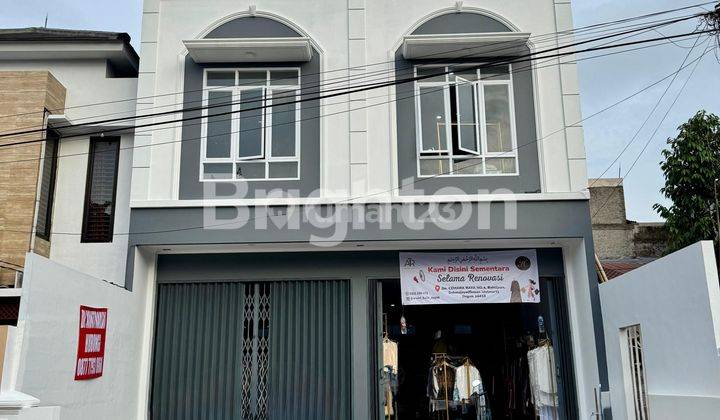 RUKO SUKMAJAYA DEPOK 2 LANTAI SIAP PAKAI PARKIR LUAS 1