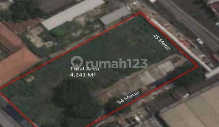 For Sale Plot Senen Raya Central Jakarta