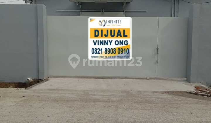 Cheap and Quick Sale, Ready-to-Use Warehouse in West Jakarta, Strategic Location