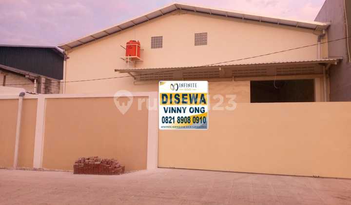For Rent Fast Warehouse Lot DPR Tangerang Strategic Location