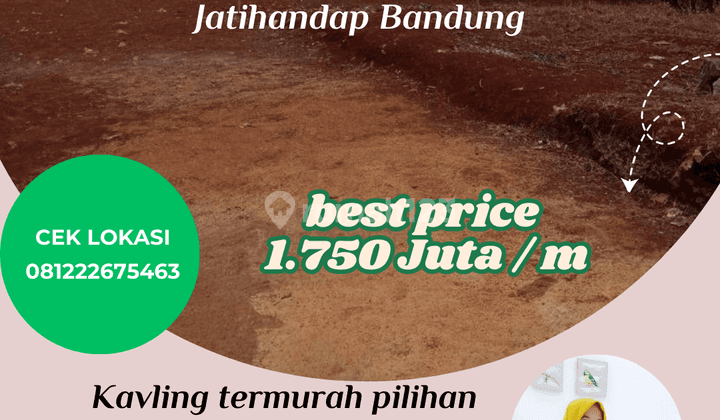 Tanah Kavling Siap Bangun Harga Bawah Pasar di Jatihandap Bandung 2