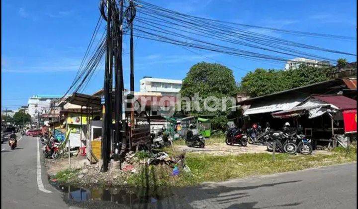 TANAH/LAHAN PINGGIR JALAN JEND.SUDIRMAN TENGAH KOTA BALIKPAPAN COCOK DIBUAT RUKO, KANTOR, RESTORAN DAN USAHA LAINNYA HARGA NEGO 1