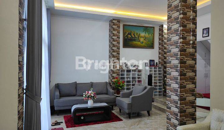 RUMAH FULLFURNISH LOKASI TENGAH KOTA DALAM PERUMAHAN BUKIT DAMAI INDAH AMAN NYAMAN HARGA NEGO 2