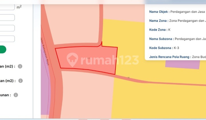 Tanah Komersial K3 di Area Bisnis Dekat Toll JORR TB Simatupang 2