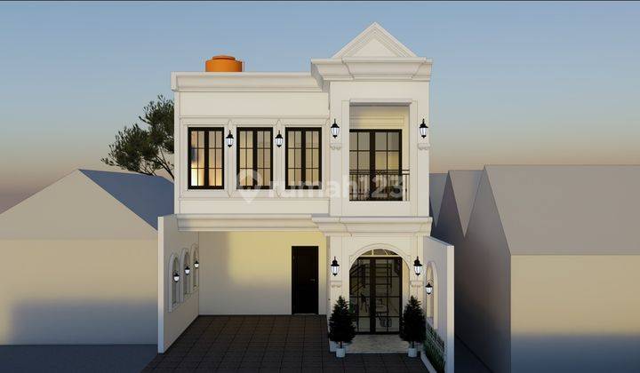 Rumah Baru Classic Modern 2,5 Lantai di Jalan Aselih Cipedak 2