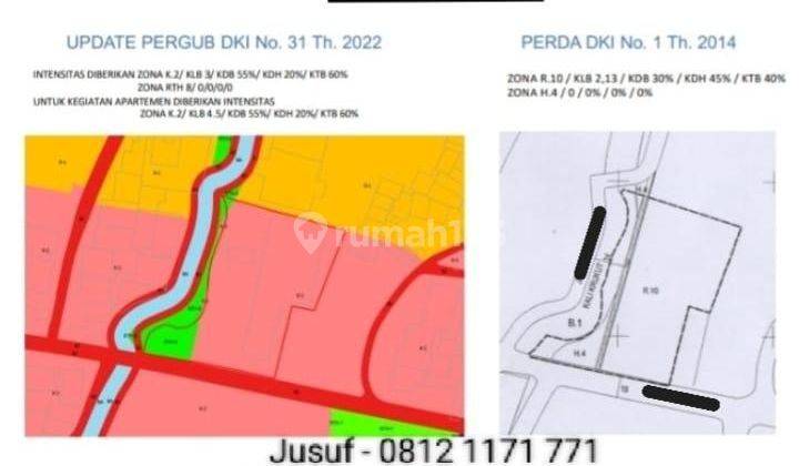 Tanah Shm 7.834 M² Harga Dibawah Njop Bonus Bangunan Semi Apartemen 1