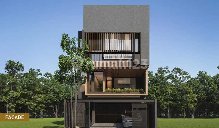 Rumah Baru 3 Lantai Dengan Private Pool di Area Kemang, Jakarta Rumah Baru 3 Lantai Dengan Private Pool di Area Kemang, Jakarta