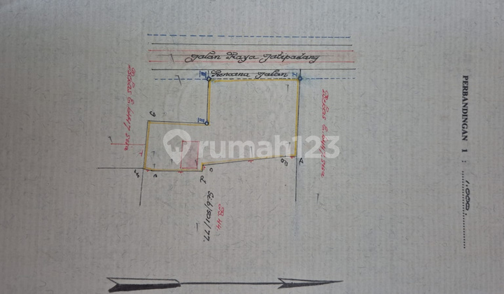 Land 2025m2 Ready to Build Near Toll Access in Kebagusan Raya Area
