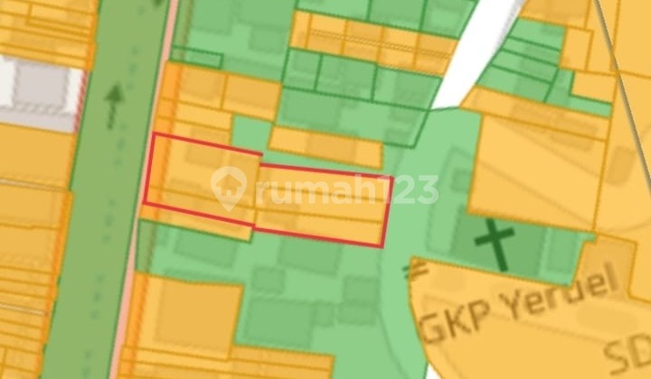 Tanah Komersial K2 Luas 1367m2 di Jalan Raya Bogor Ps Rebo Tanah Komersial K2 Luas 1367m2 di Jalan Raya Bogor Ps Rebo