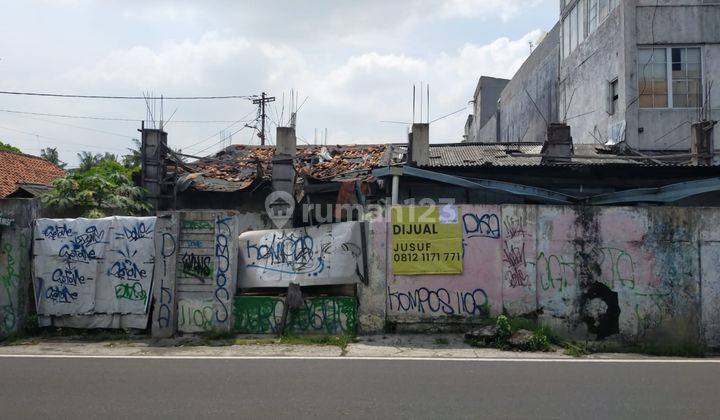 Tanah Siap Bangun Luas 247m2 Zonasi Komersial K2 di Jalan Raya Lenteng Agung 1