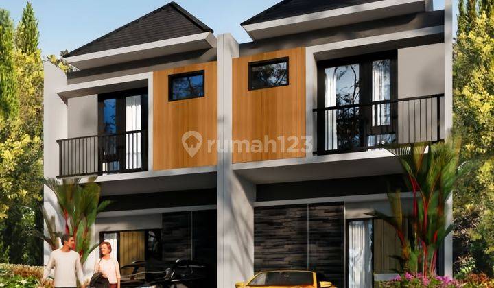 Rumah 2 Lantai Modern Minimalis Di Pusat Kota Tangsel, Pamulang 1