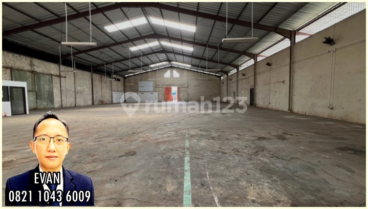 Gudang  Batuceper,luas,siap Pakai,listrik Besar,10 Menit Tol