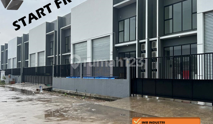 Gudang Baru Lt 516 Lb 432 M Dengan Kantor 2 Lantai Dekat Gerbang Tol Legok, Tangerang