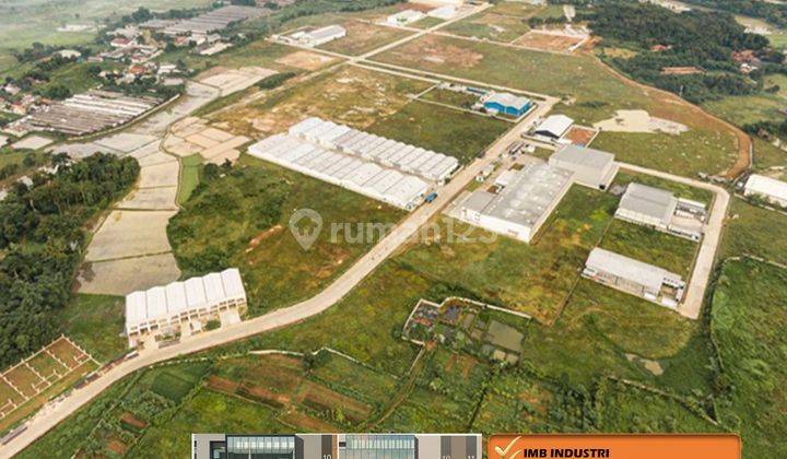 Tanah Kavling 2500 M2 di Kawasan Pergudangan Industri Tangerang 2