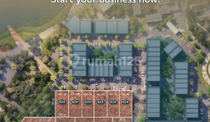 Kavling Komersial di Boulevard Utama Genova Asya Jgc Jakarta 935M 27X35m