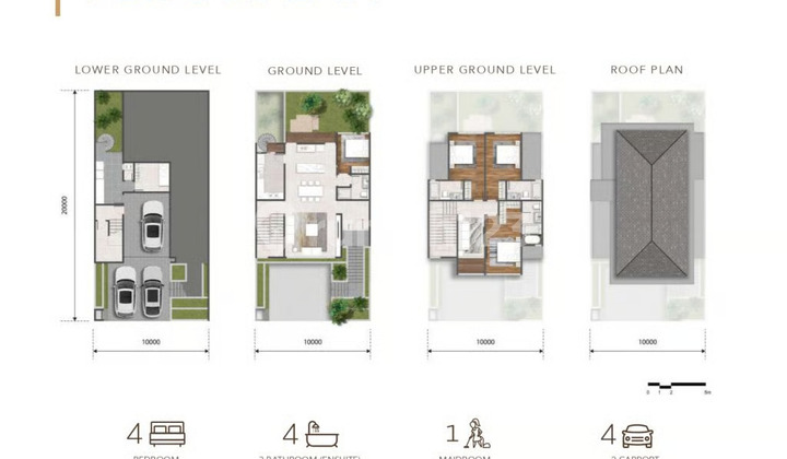 Rumah Toba Lake Villas 3Lt 10X20 282M Asya Jgc Jakarta Garden City 2