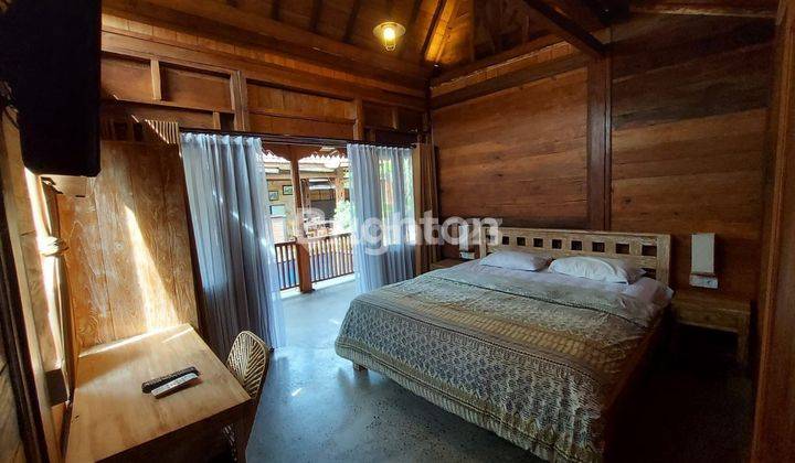 Villa Joglo Kayu Antik Nyaman Di Tibubeneng Canggu Badung 2