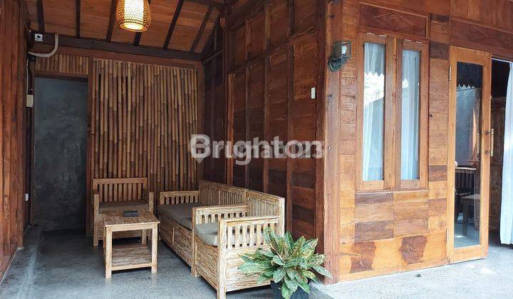 Villa Joglo Kayu Antik Nyaman Di Tibubeneng Canggu Badung 2