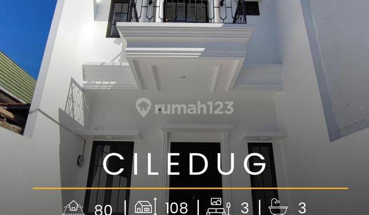Dijual Rumah Brand New Modern Classic Di Ciledug 1