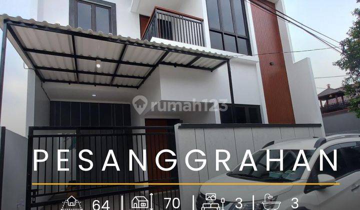 Dijual Rumah Brand New Minimalis Modern Di Pesanggrahan 1