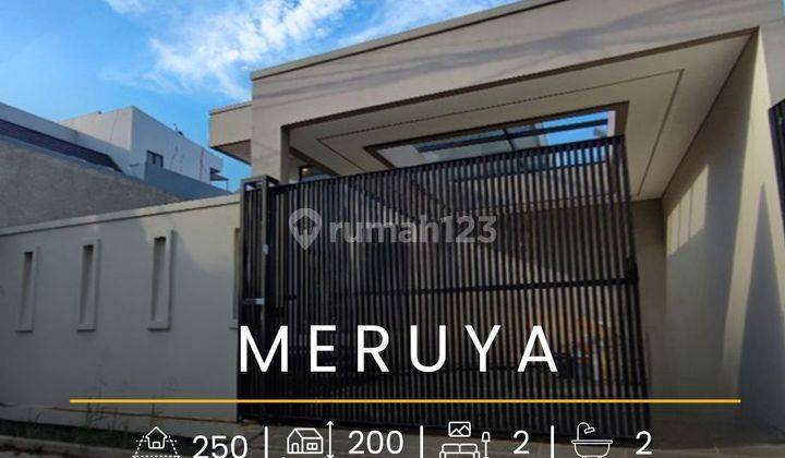 Dijual Rumah Modern Lokasi Strategis Di Meruya 1