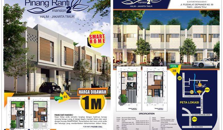 Dijual Rumah Pinang Ranti Mansion 2 Jakarta Timur 2