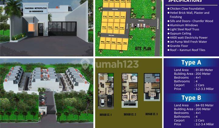 Dijual Rumah Luas 81 Di Pancoran Jakarta Selatan  2