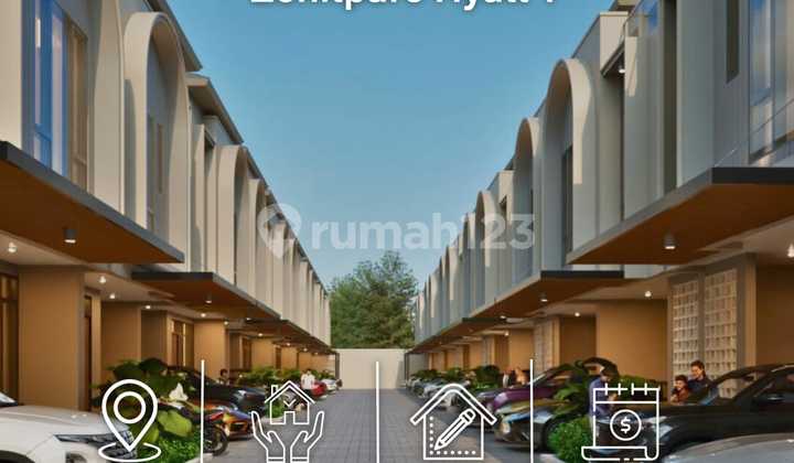 JUAL RUMAH TERMURAH ZENITPARC HYATT CIRENDEU TANGERANG 2
